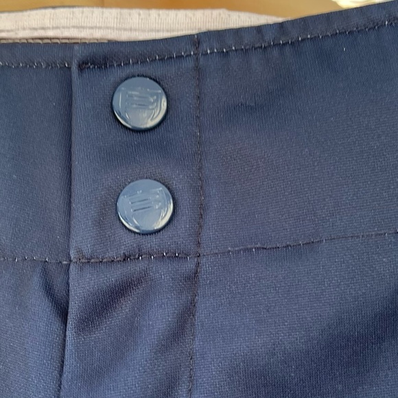 Berserk women fastpitch softball baseball pants xl navy white neon green yellow - Picture 3 of 5